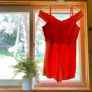 Salmon Pink Romper